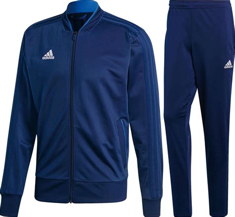 adidas originals trainingspak heren blauw|Adidas trainingspakken heren.